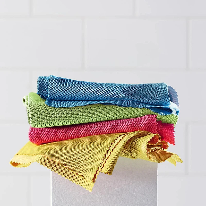 E-Cloth Glass Microfiber Cleaning Cloth - Set of 4