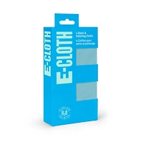 E-Cloth Glass Microfiber Cleaning Cloth - Set of 4