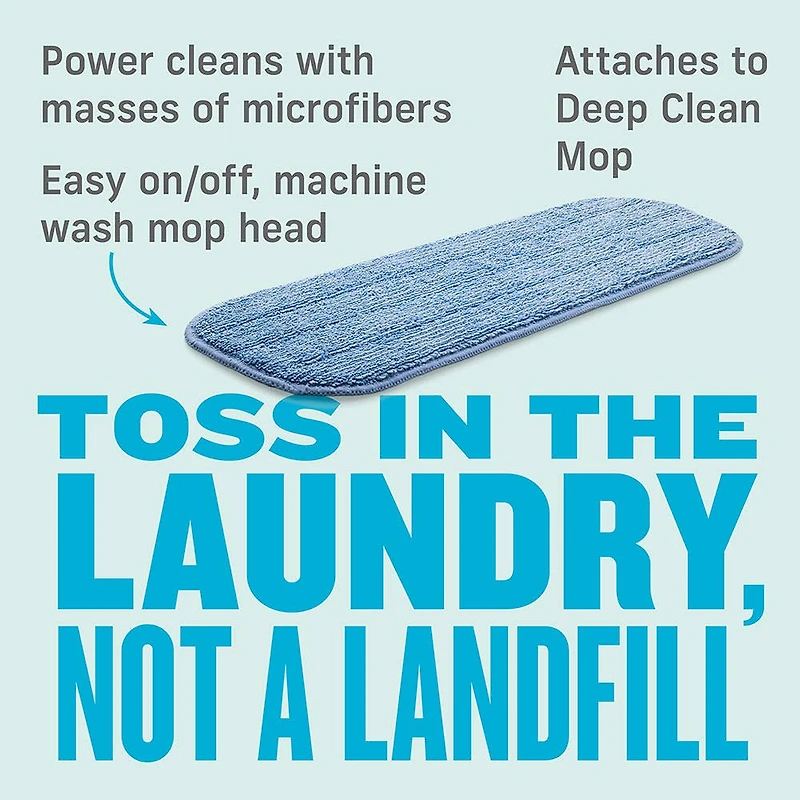E-Cloth Deep Clean Microfiber Mop Head Refill