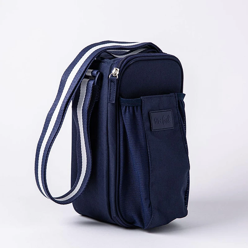 Fit & Fresh Nina Crossbody Bottle Bag (Midnight Blue)