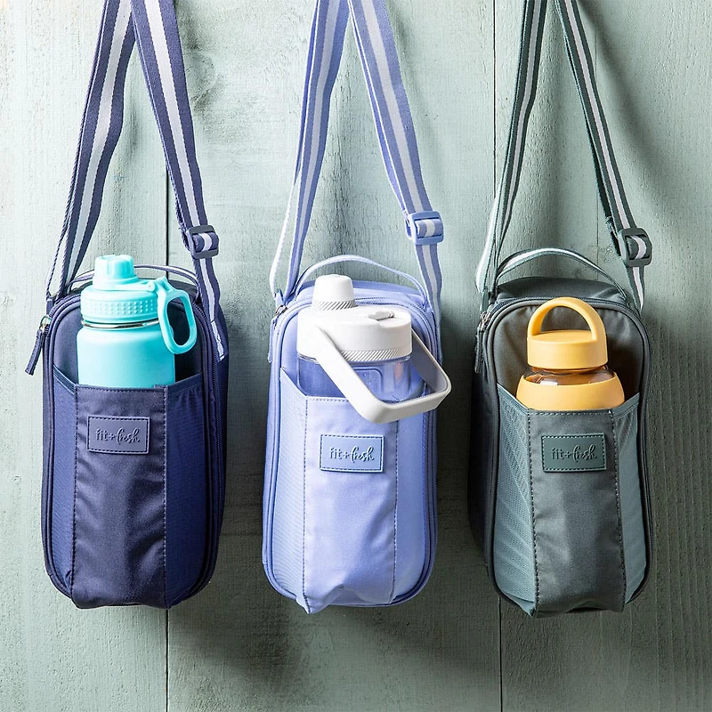 Fit & Fresh Nina Crossbody Bottle Bag (Midnight Blue)