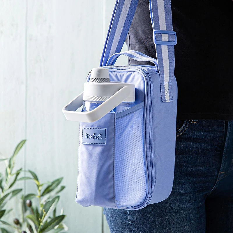 Fit & Fresh Nina Crossbody Bottle Bag (Cornflower)
