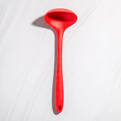 KSP Colour Splash Silicone Utensil Ladle (Red)