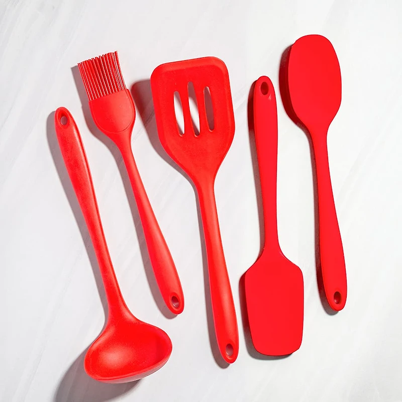 KSP Colour Splash Silicone Utensil Ladle (Red)