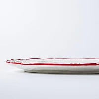 KSP Christmas Knit 'Santa' Oval Platter 38.5x28.5cm