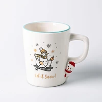 KSP Christmas Playful Character 'Snowman' Ceramic Mug 480ml
