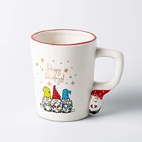 KSP Christmas Playful Character 'Gnome' Ceramic Mug 480ml