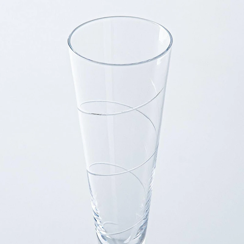KSP Soiree Etched Champagne Glass - Set of 4 (5oz.)