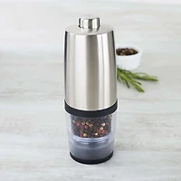 KSP Mini Battery Pepper Mill (Stainless Steel)