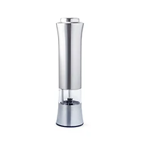 KSP Sleek Battery Salt and Pepper Mill (Stainless Steel)