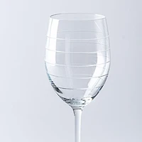 KSP Soiree Etched White Wine Glass - Set of 4 (17oz.)