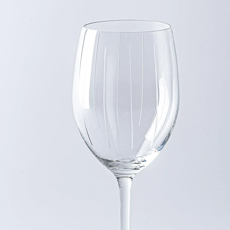 KSP Soiree Etched White Wine Glass - Set of 4 (17oz.)