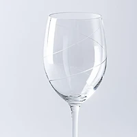 KSP Soiree Etched White Wine Glass - Set of 4 (17oz.)