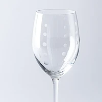 KSP Soiree Etched White Wine Glass - Set of 4 (17oz.)