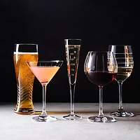 KSP Soiree Etched White Wine Glass - Set of 4 (17oz.)