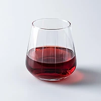 KSP Soiree Etched Stemless Wine Glass - Set of 4 (11.5oz)