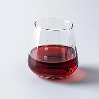 KSP Soiree Etched Stemless Wine Glass - Set of 4 (11.5oz)
