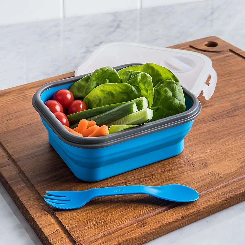 KSP Lunch Pop! 'Rectangle' Silicone Food Container (Asstd.)