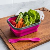 KSP Lunch Pop! 'Rectangle' Silicone Food Container (Asstd.)