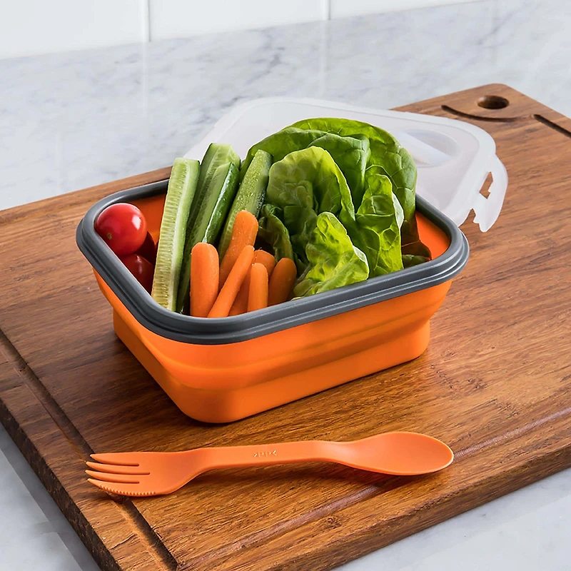 KSP Lunch Pop! 'Rectangle' Silicone Food Container (Asstd.)