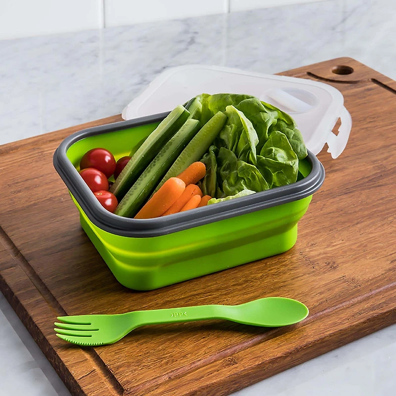 KSP Lunch Pop! 'Rectangle' Silicone Food Container (Asstd.)