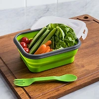 KSP Lunch Pop! 'Rectangle' Silicone Food Container (Asstd.)