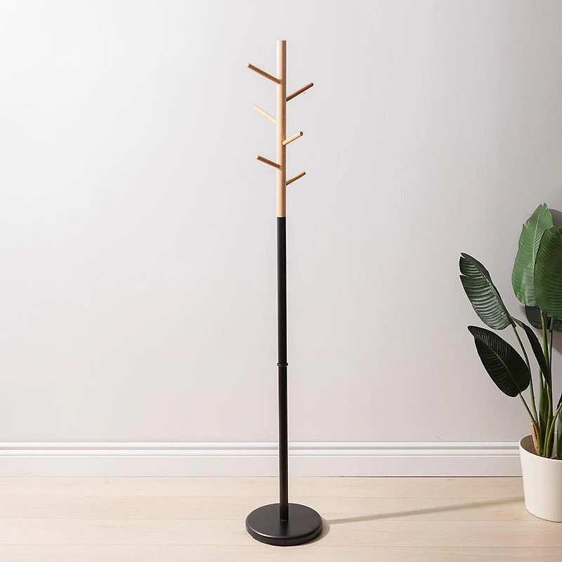 KSP Richmond Coat Rack (Wood/Black)