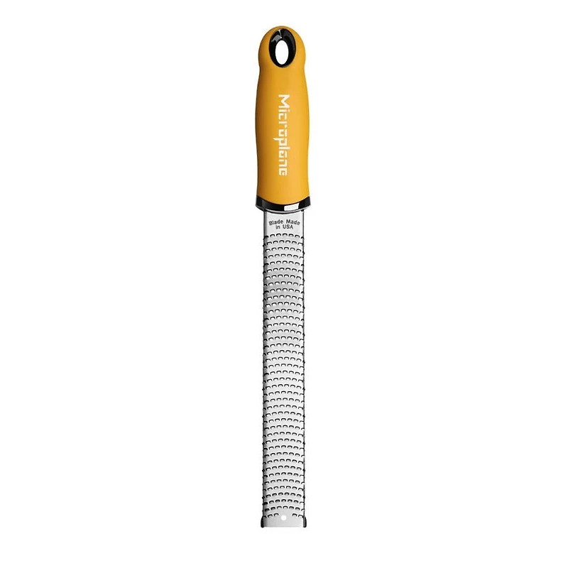 Microplane Premium Rasp Grater and Zester (Mustard)