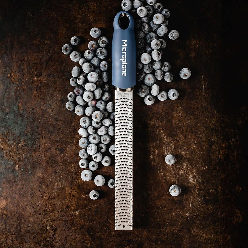 Microplane Premium Rasp Grater and Zester (Denim Blue)