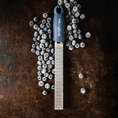 Microplane Premium Rasp Grater and Zester (Denim Blue)