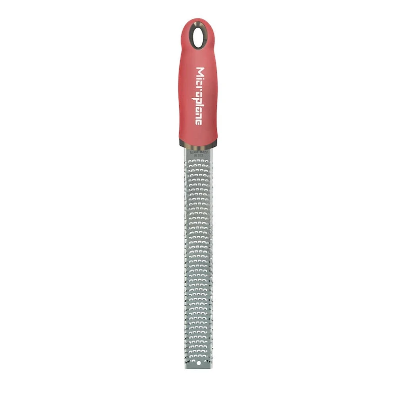 Microplane Premium Rasp Grater and Zester (Lipstick Pink)