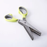 KSP Trio 'Soft Grip' Multi Purpose Scissors - Set of 3 (Green)