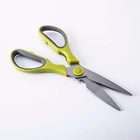 KSP Trio 'Soft Grip' Multi Purpose Scissors - Set of 3 (Green)