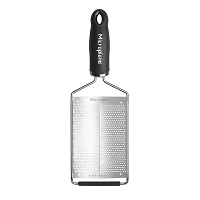 Microplane Gourmet Series Hand Grater Dual Blade (Black)