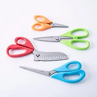 KSP Snip-It Multi Purpose Scissors Combo - Set of 4 (Multi Colour)