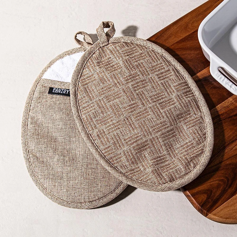 Harman Pantry Chambray Cotton Pot Holder