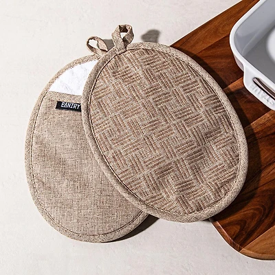 Harman Pantry Chambray Cotton Pot Holder
