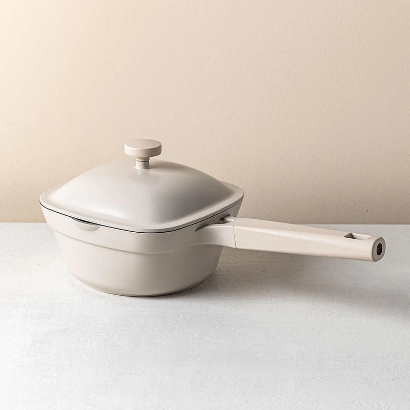 One-Pan Quadra Saucepan with Lid 18 Cm / 1.9l (Cream)