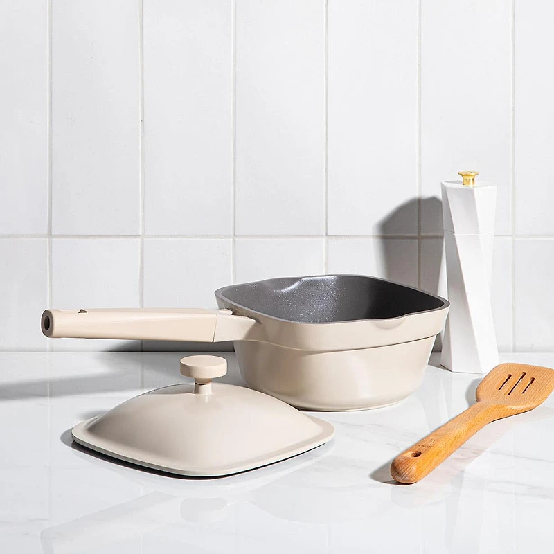 KSP One-Pan Saucepan with Lid (Cream)