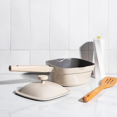 KSP One-Pan Saucepan with Lid (Cream)
