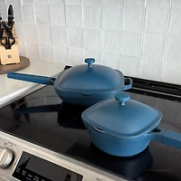 One-Pan Quadra Saucepan with Lid 18 CM / 1.9L (Blue Salt)