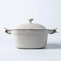 One-Pan Quadra Dutch Oven with Lid 24 Cm / 4.9 L (Cream)