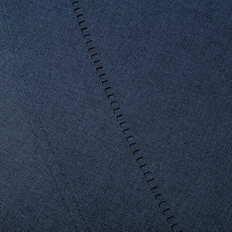 Harman Hemstitch Polyester Tablecloth 70" Round (Navy)