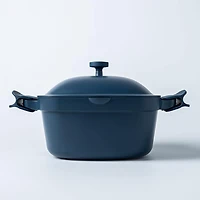 One-Pan Quadra Dutch Oven with Lid 24 Cm / 4.9 L (Blue Salt)