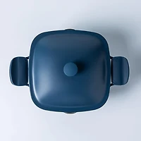 One-Pan Quadra Dutch Oven with Lid 24 Cm / 4.9 L (Blue Salt)