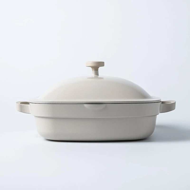 One-Pan Quadra Low Casserole with Lid 26 Cm / 3.8 L (Cream)