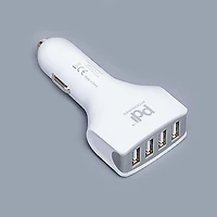 PDI Premium Car Charger USB with 4 Slots (Asstd.)