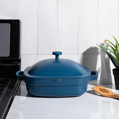 KSP One-Pan Low Casserole with Lid (Blue Salt)