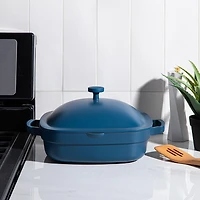 KSP One-Pan Low Casserole with Lid (Blue Salt)