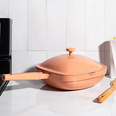 KSP One-Pan Deep Fry Pan-W Steamer 10in (Spice)